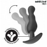 ADDICTED TOYS - 3ER-SET ANALPLUG MODELL 1